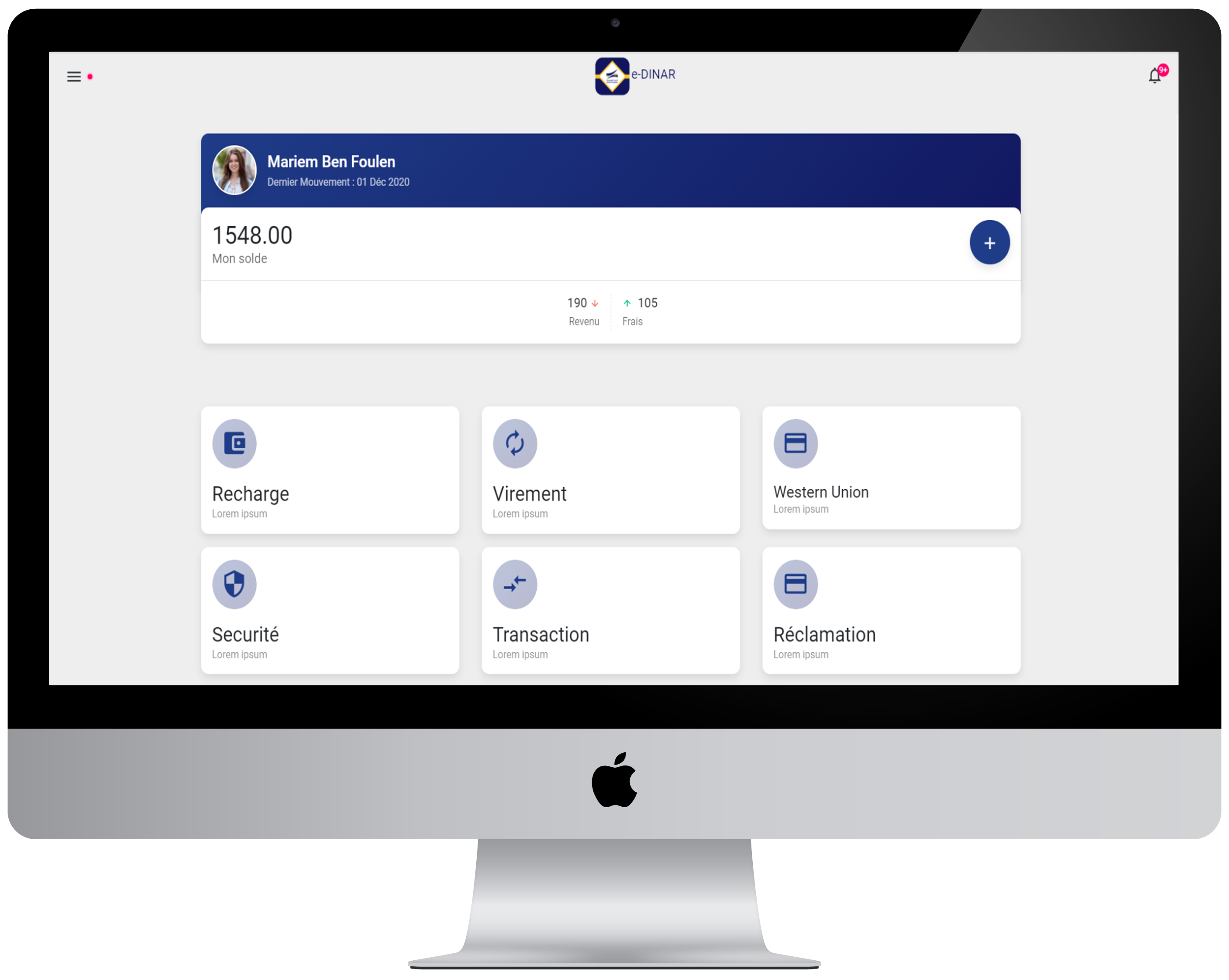 PROPOSITION GRAPHIQUE e-DINAR